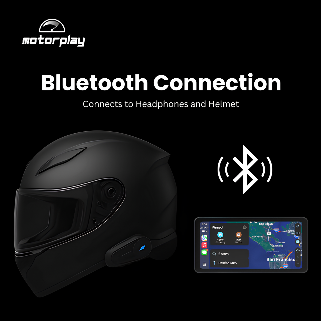 Motorcycle Touch Screen Display
